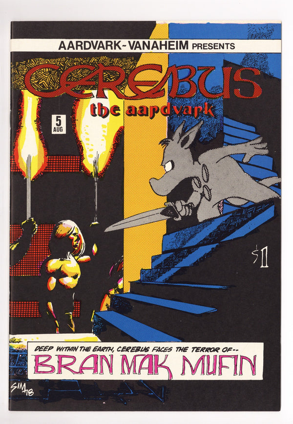 Cerebus 5 VF/NM (9.0) (1978)