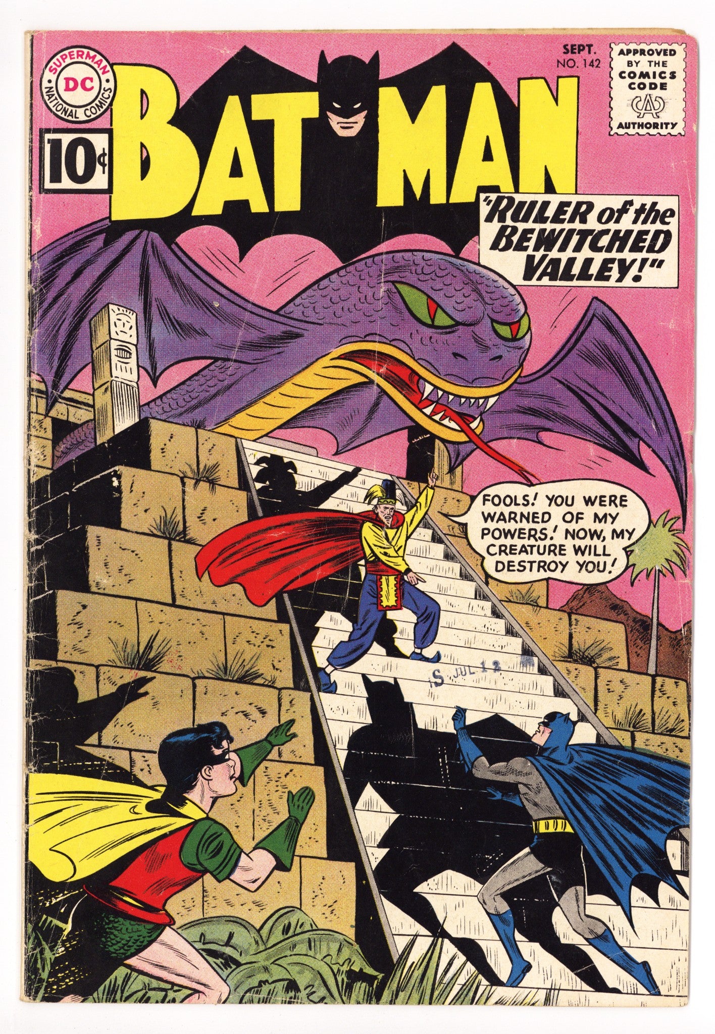 Batman Vol 1 142 VG- (3.5) (1961) 