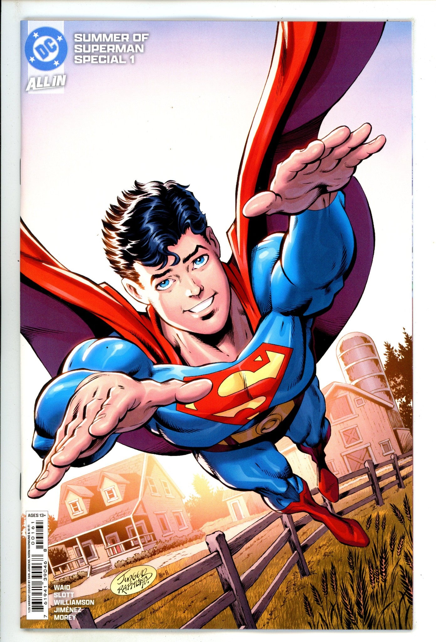 Summer Of Superman Special 1 Jurgens Incentive Variant NM- (2025)