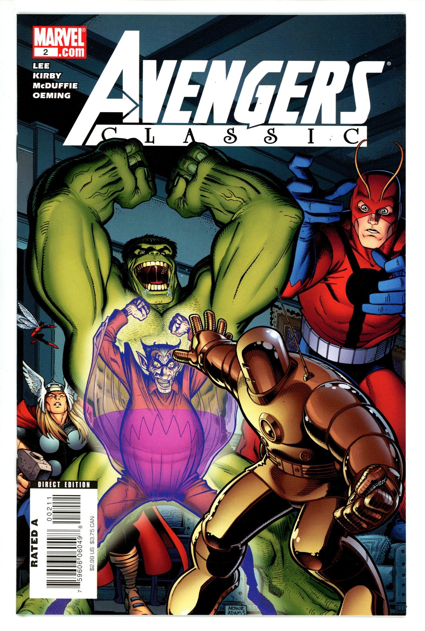 Avengers Classic 2 NM- (9.2) (2007)