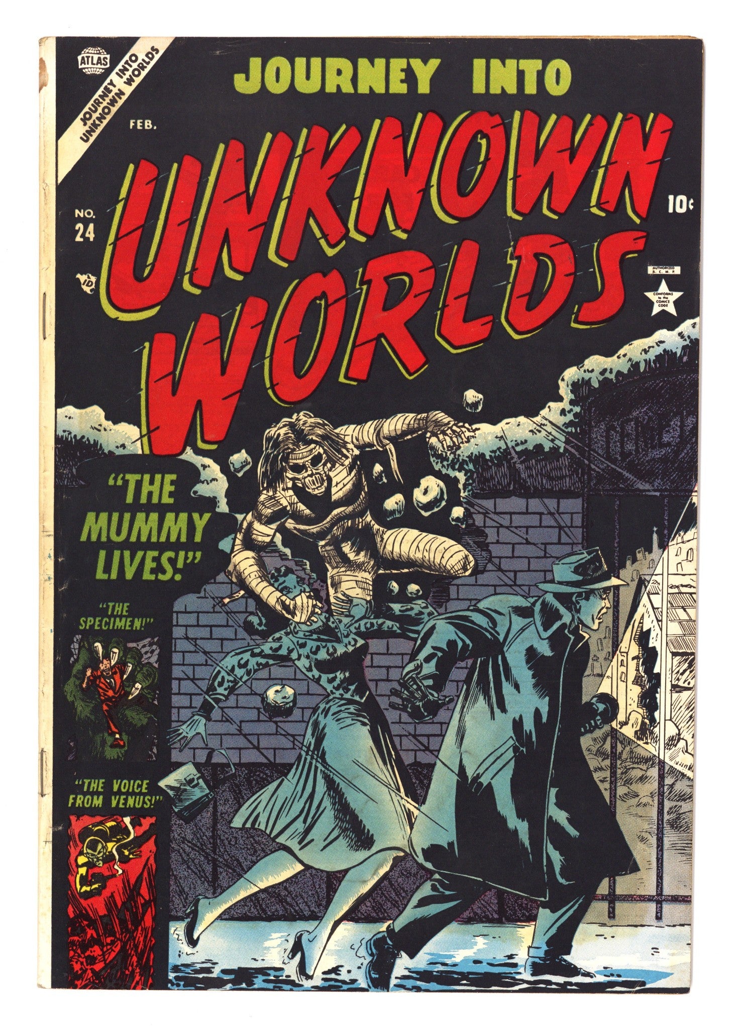 Journey into Unknown Worlds Vol 1 24 VG/FN (5.0) (1954) 