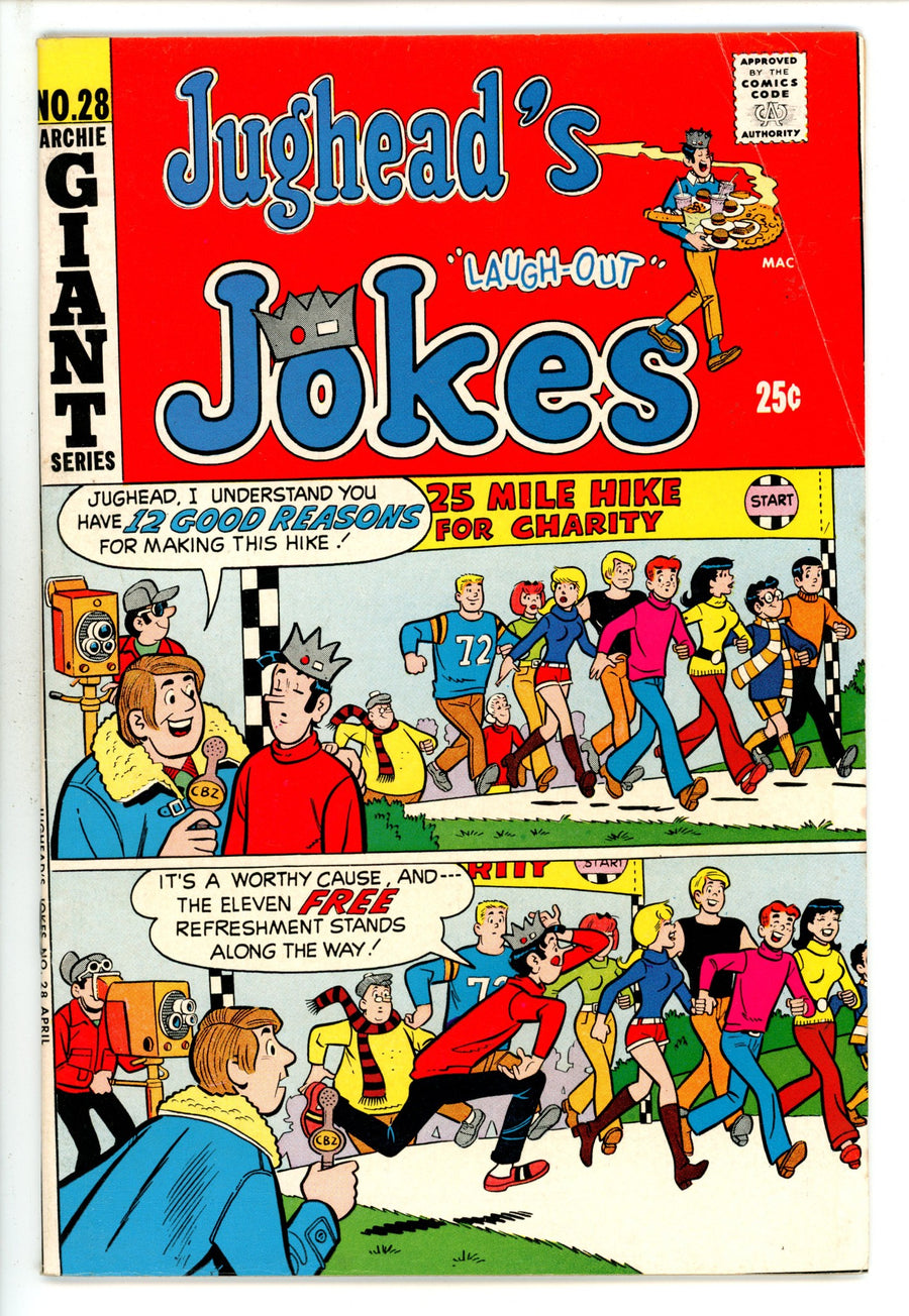 Jughead's Jokes 28 VG/FN (1972)