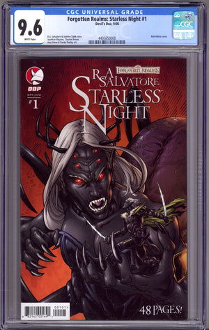 Forgotten Realms: Starless Night 1 CGC 9.6 (NM+) (2008)