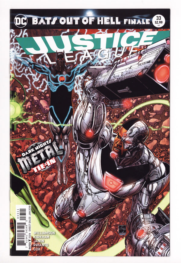 Justice League Vol 2 33 High Grade (2018)