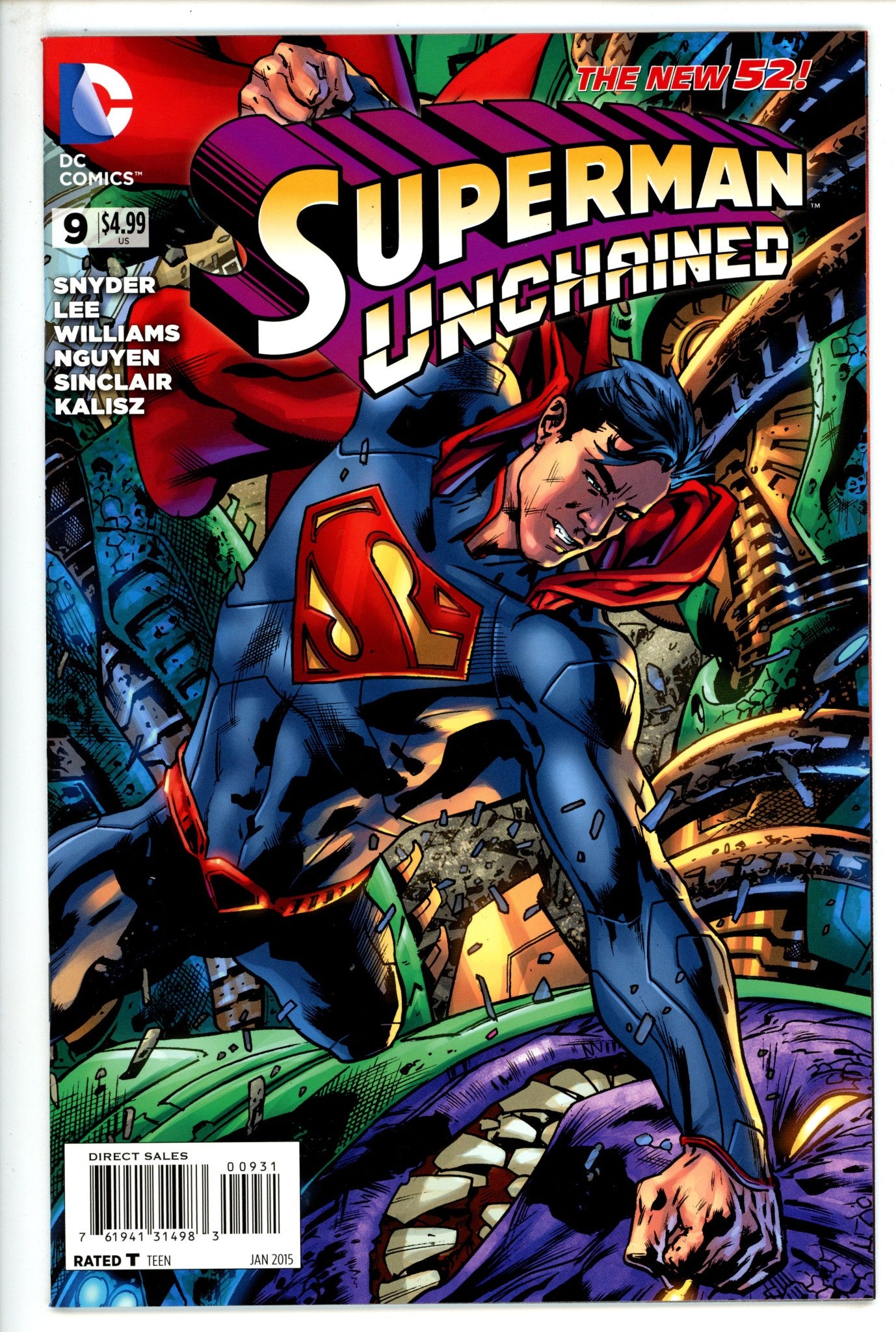 Superman Unchained9High Grade(2015) HitchIncentive Variant