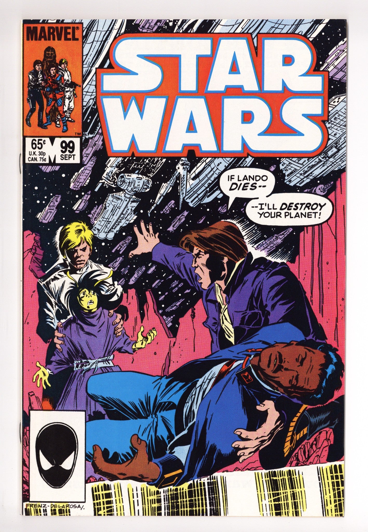 Star Wars Vol 1 99 VF/NM (9.0) (1985) 