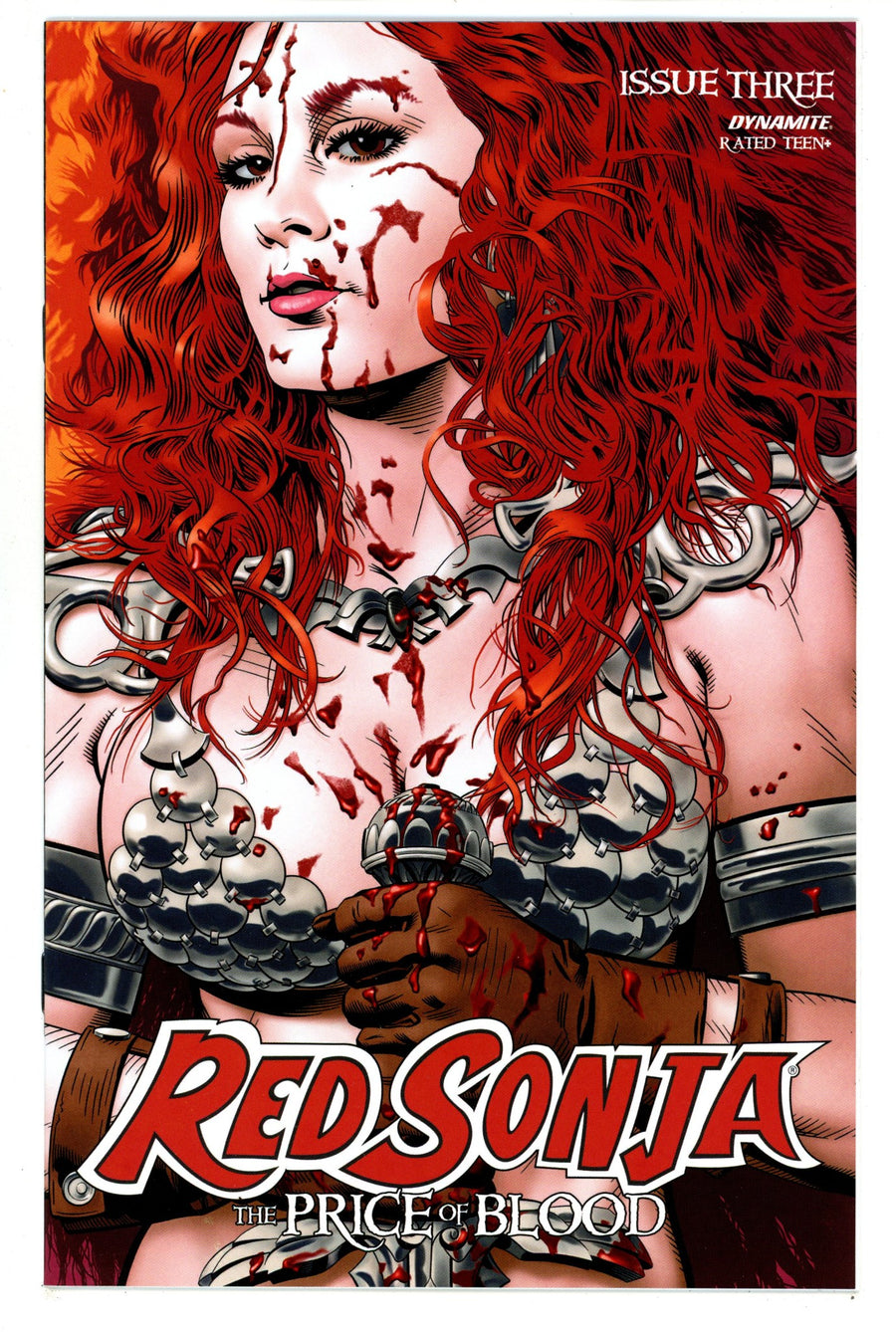 Red Sonja, Price of Blood 3 High Grade (2021) Golden Variant 