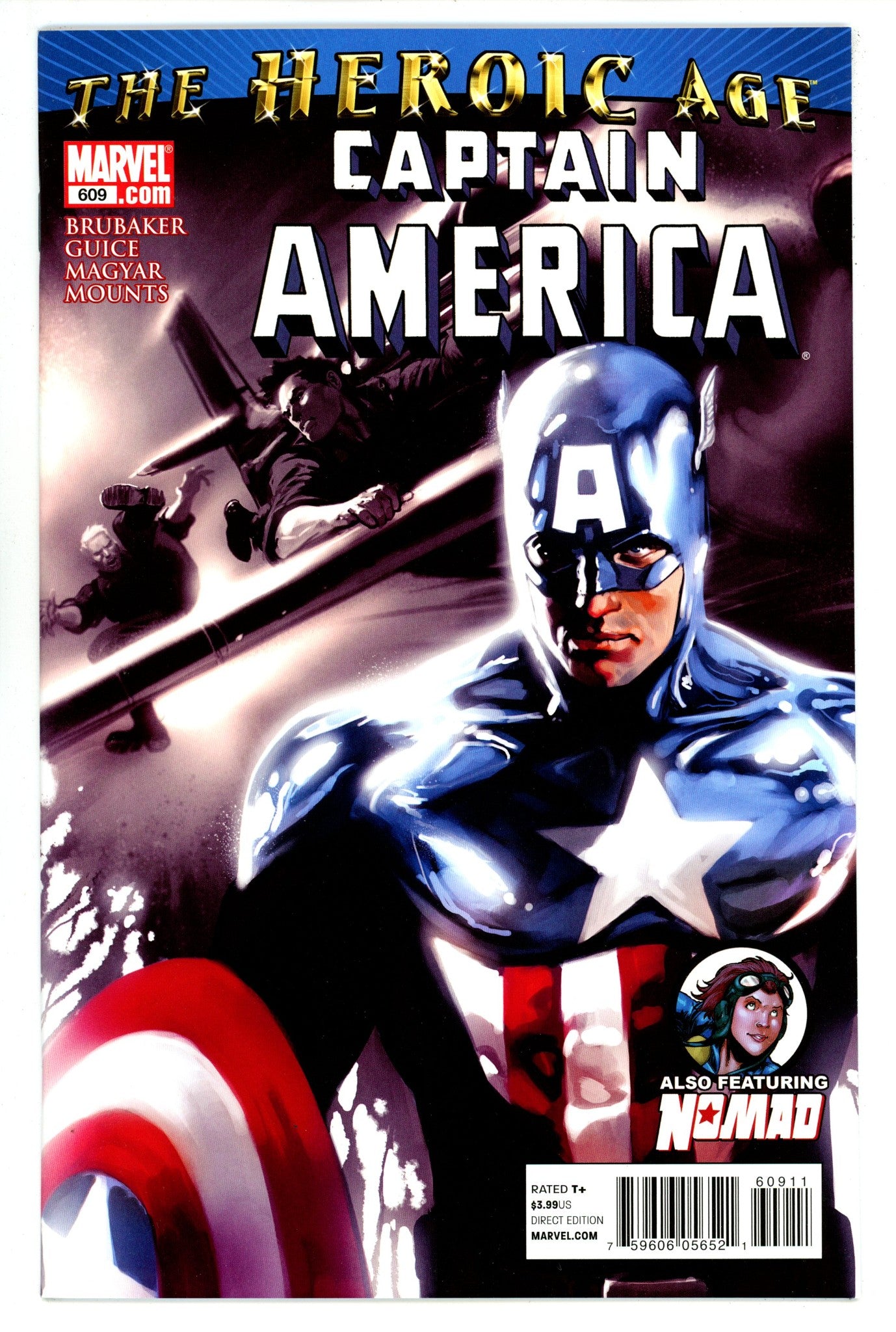 Captain America Vol 1 609 High Grade (2010) 