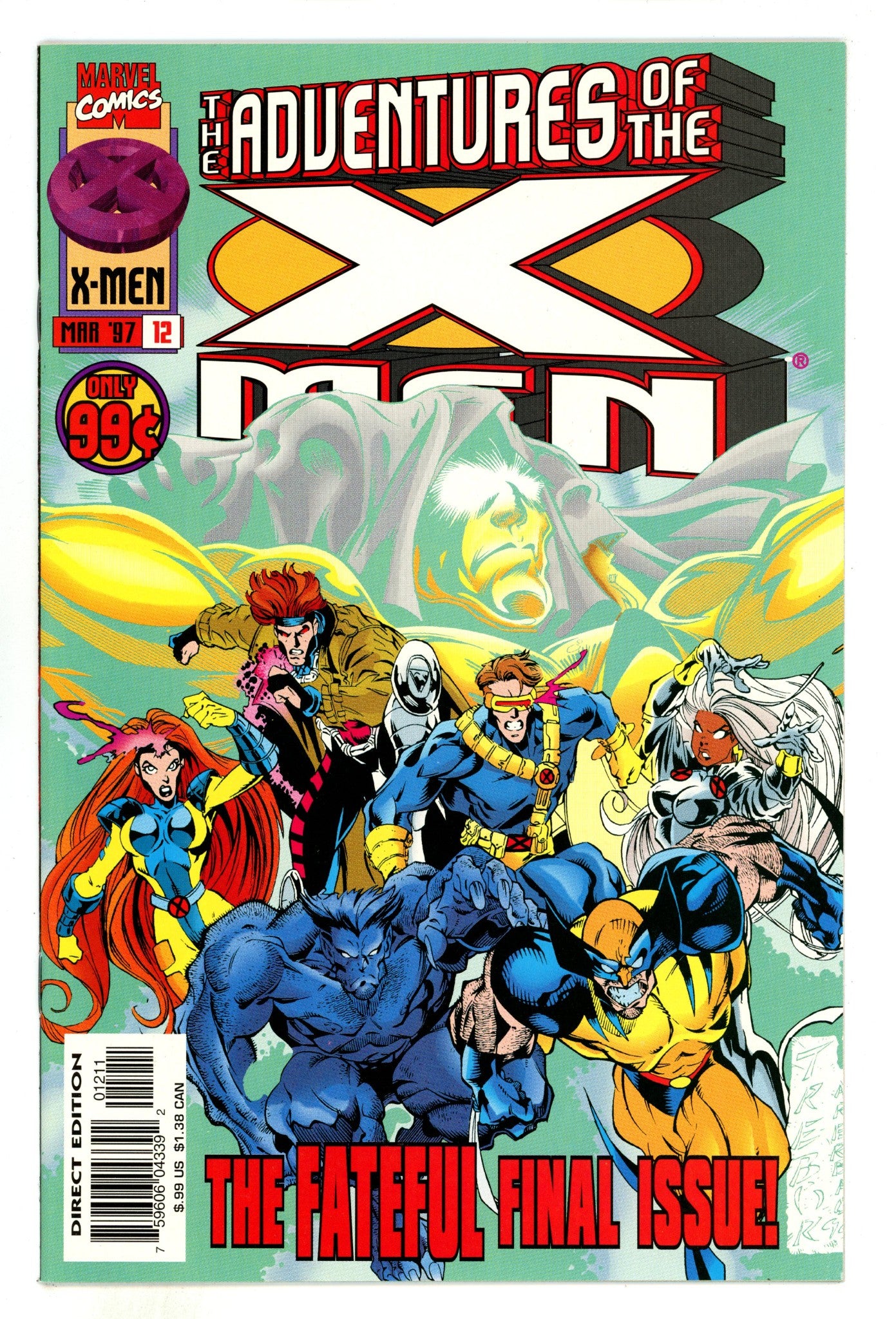 The Adventures of the X-Men 12 VF/NM (9.0) (1997) 