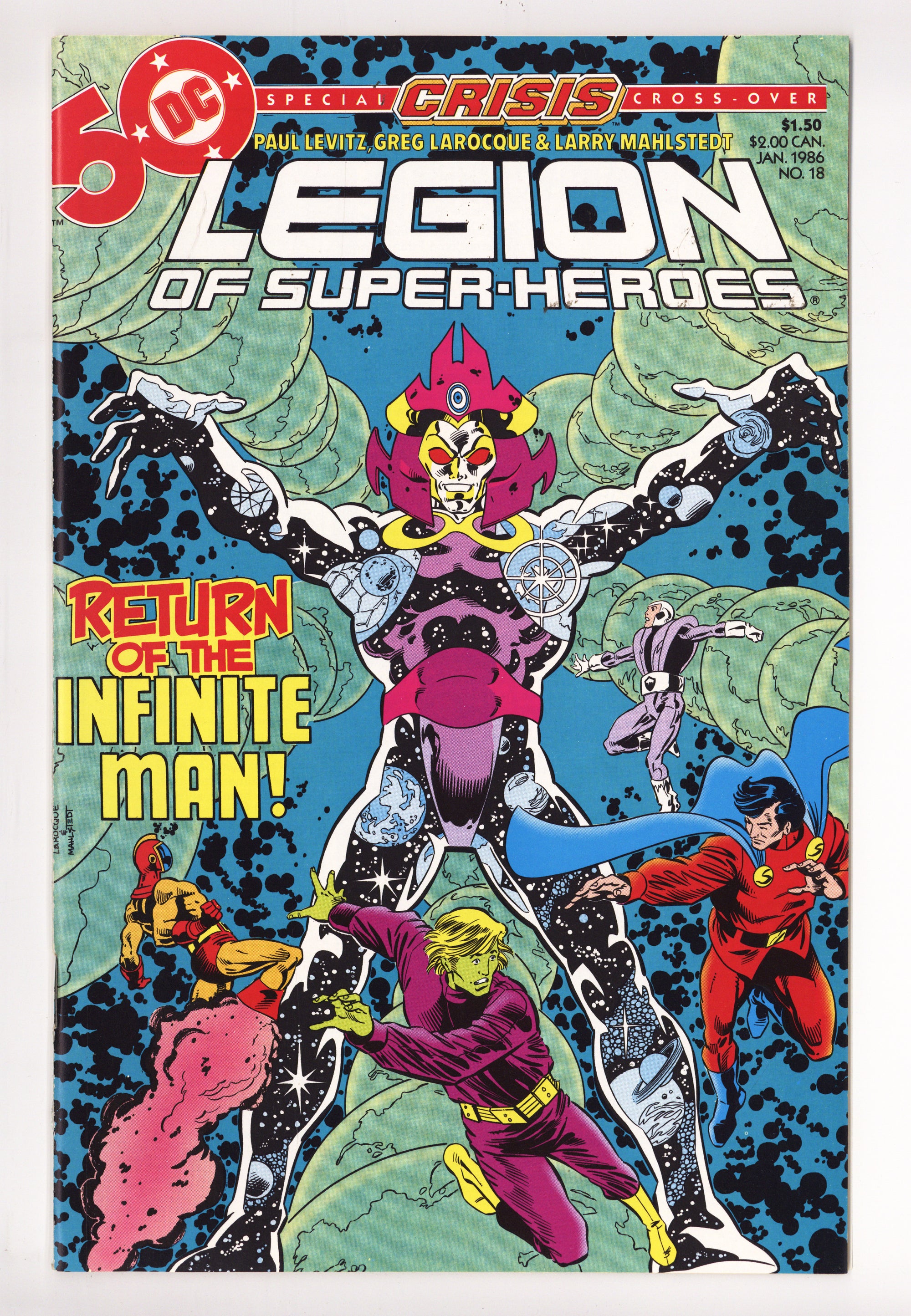 Legion of Super-Heroes Vol 3 18 High Grade (1986) 