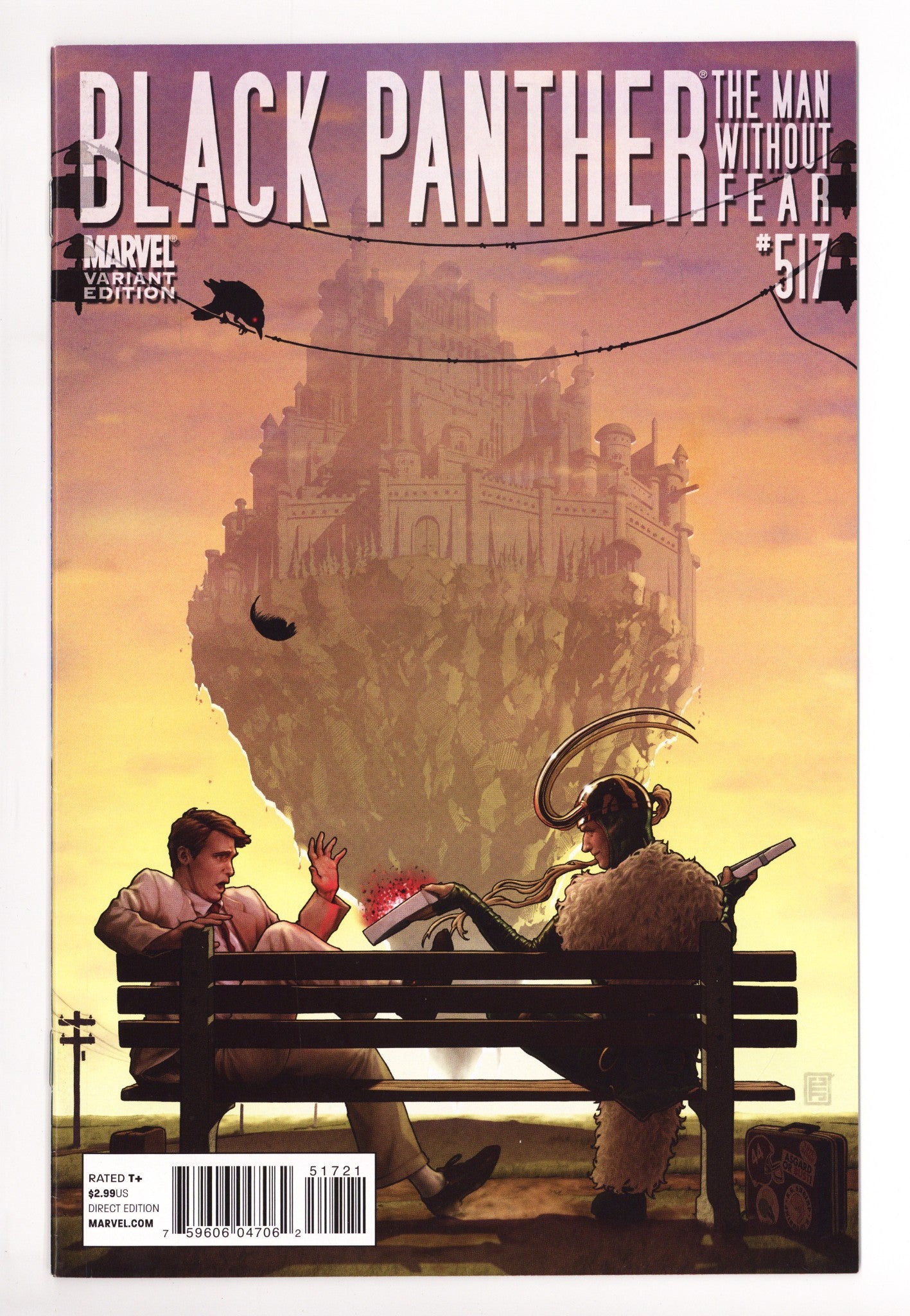 Black Panther: The Man without Fear 517 High Grade (2011) Christopher Variant 