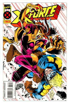 X-Force Vol 1 40 High Grade (1994)