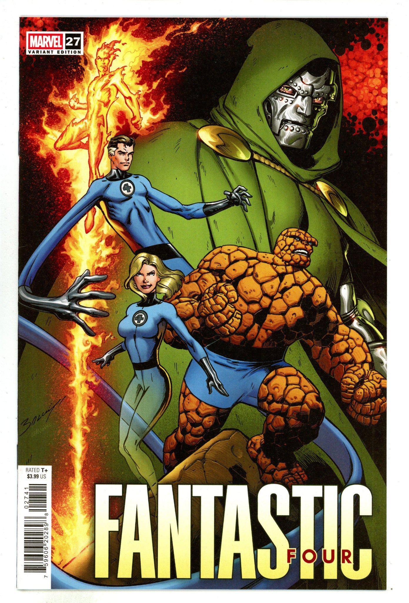 Fantastic Four Vol 7 27 Bagley Variant (2024)