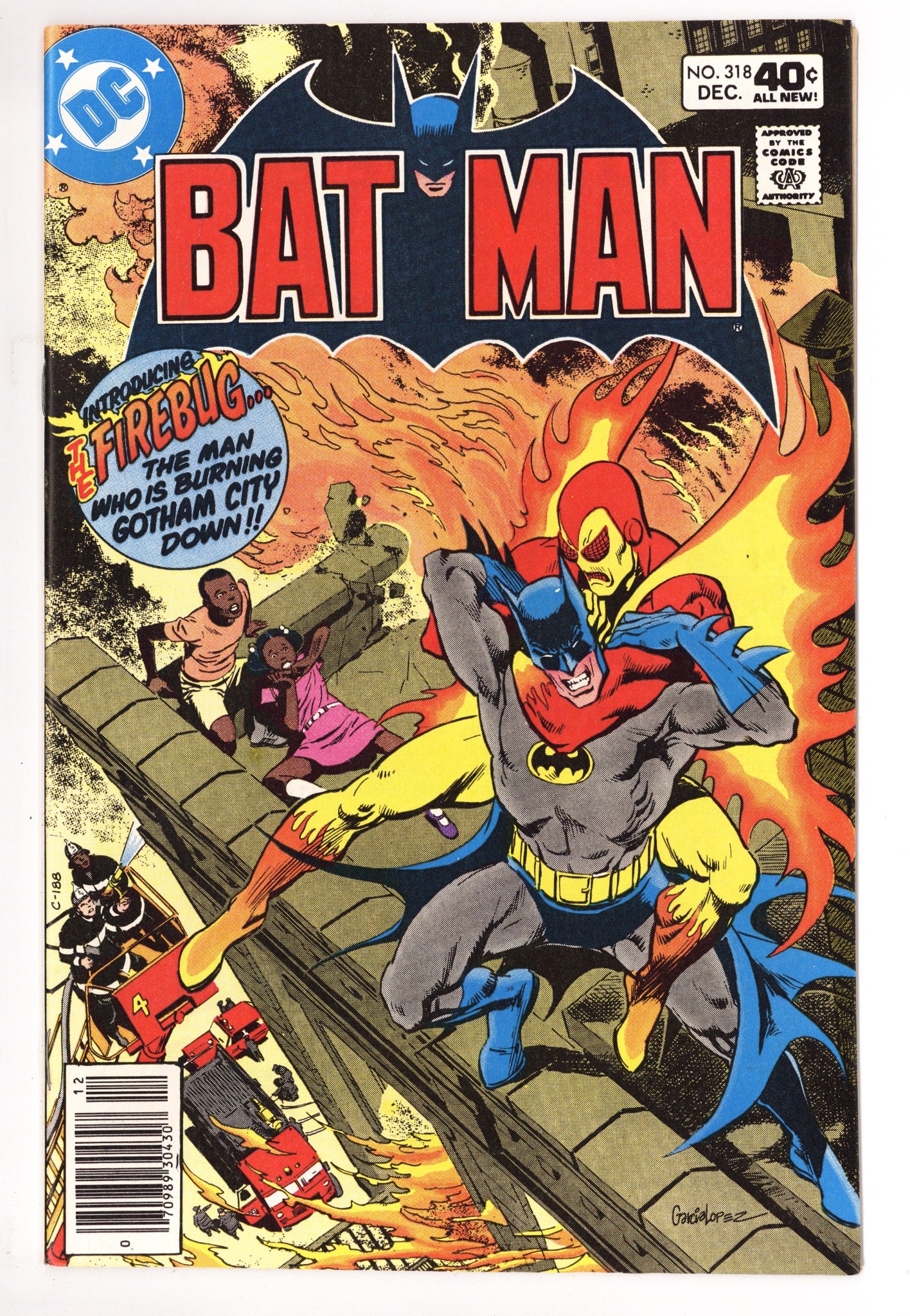 Batman Vol 1 318 VF- (7.5) (1979) 