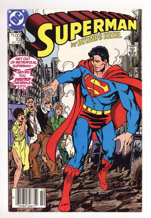 Superman Vol 2 10 VF/NM (9.0) (1987) Canadian Price Variant