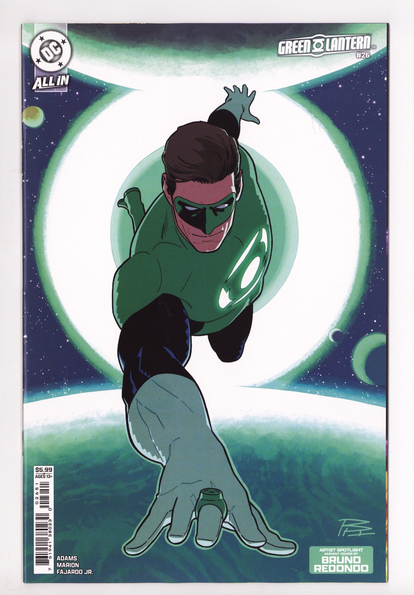 Green Lantern Vol 8 26 Redondo Variant (2025)