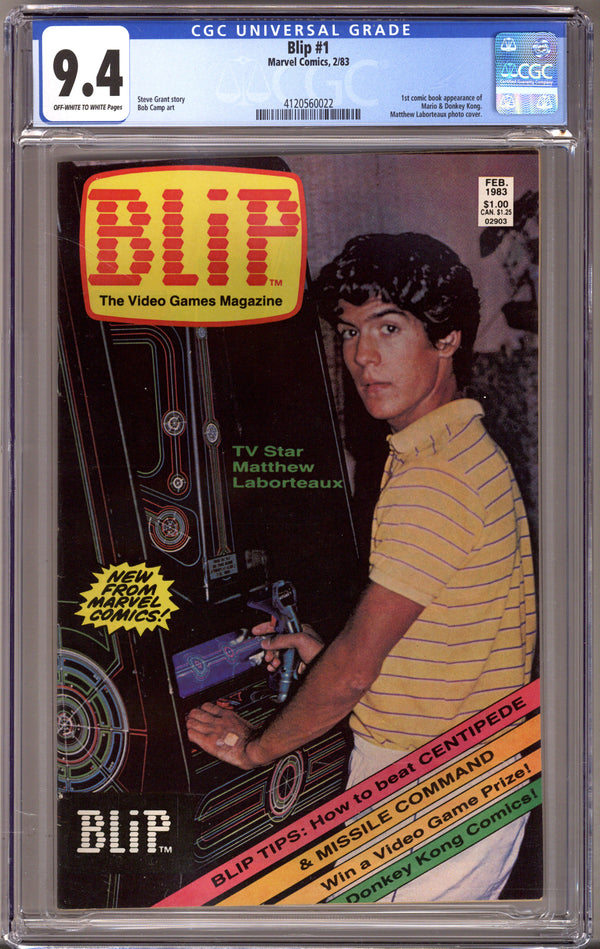 Blip 1 CGC 9.4 (NM) (1983)