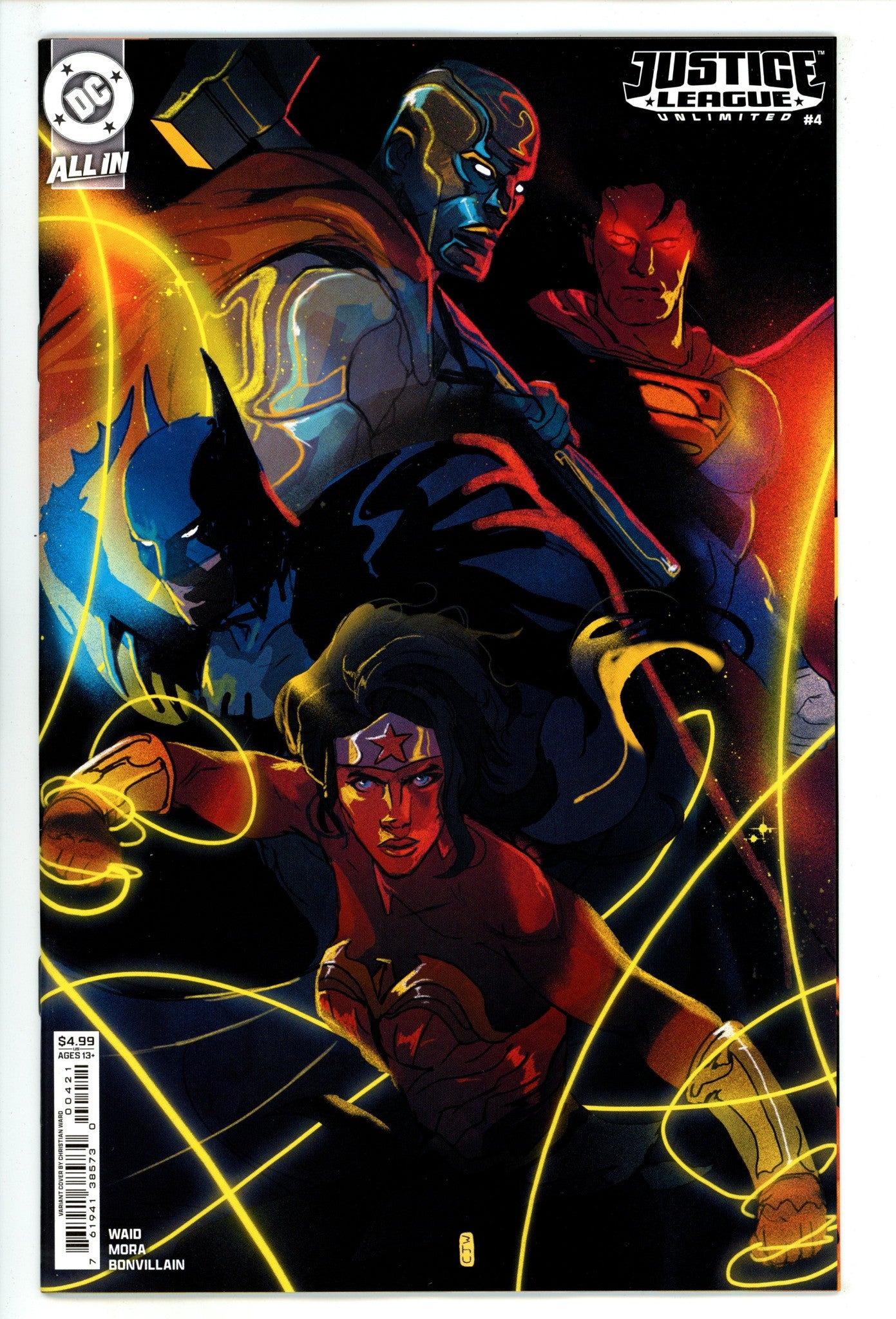 Justice League Unlimited Vol 2 4 Ward Variant (2025)