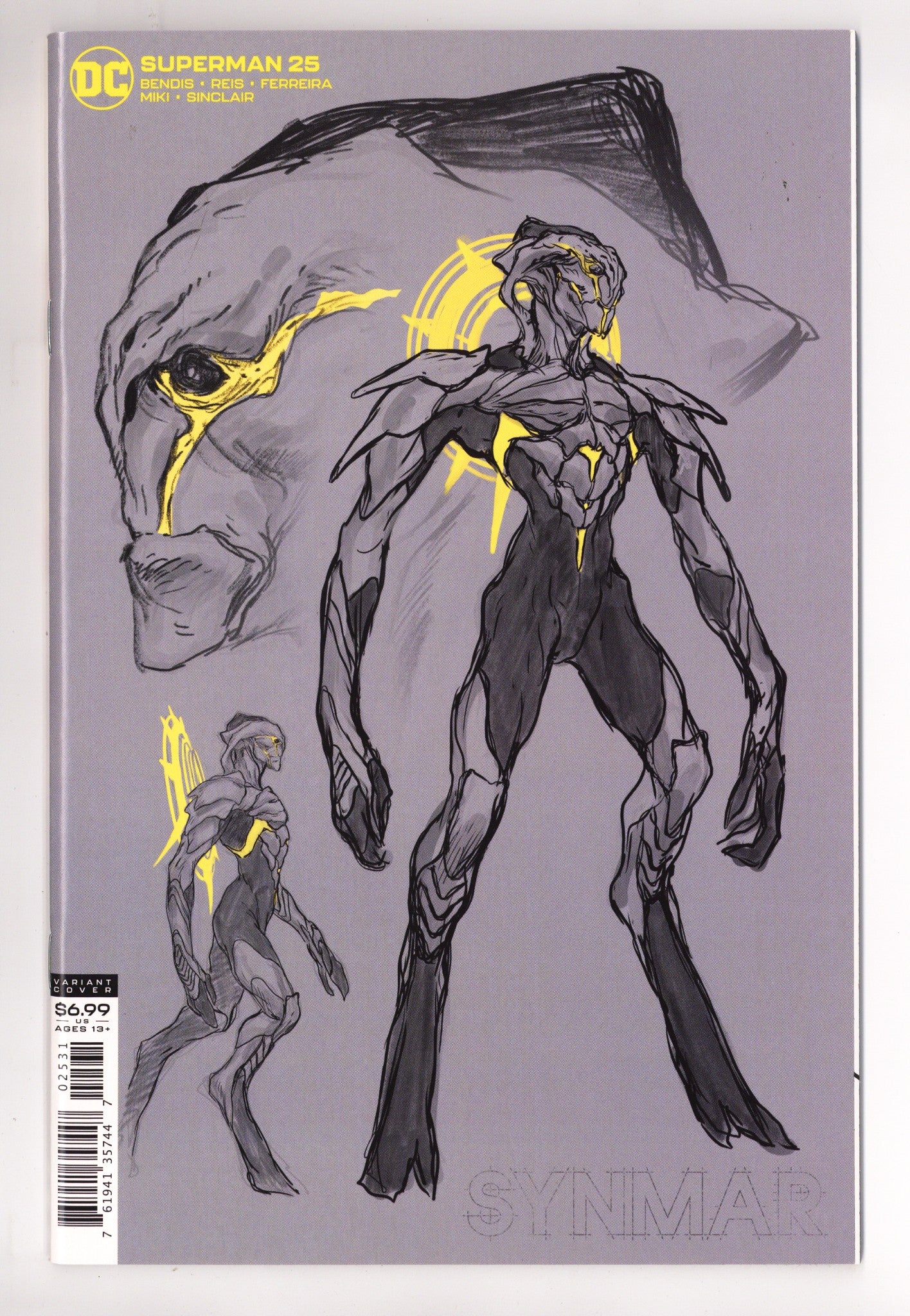 Superman Vol 5 25  NM- (9.2)   (2020) Reis     Incentive Variant  