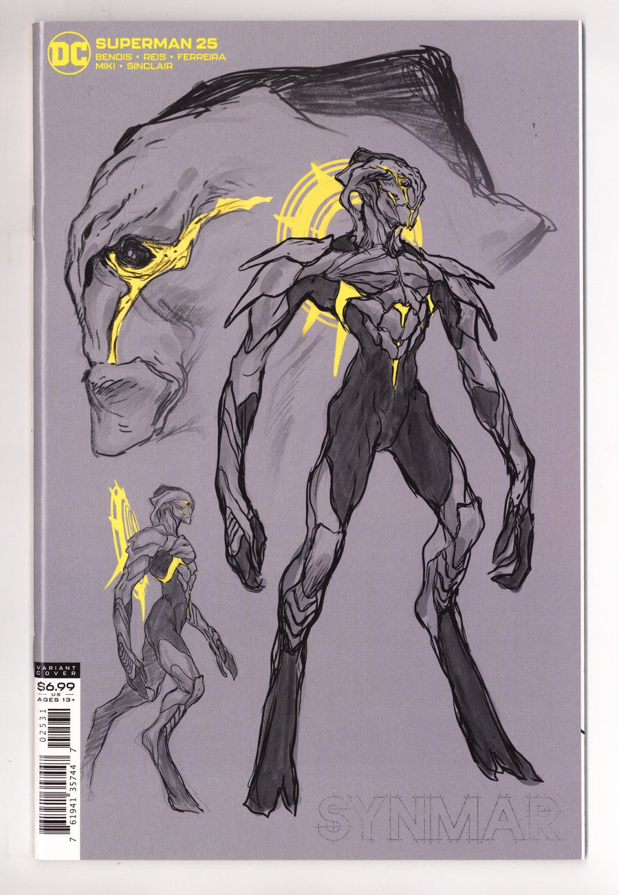Superman Vol 5 25  NM- (9.2)   (2020) Reis     Incentive Variant  