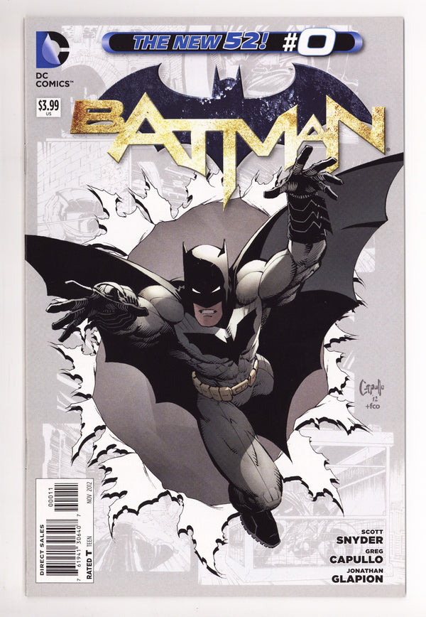 Batman Vol 2 0 Mid Grade (2012)