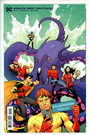 Worlds Finest Teen Titans 1 Lupacchino Incentive Variant NM (2023)