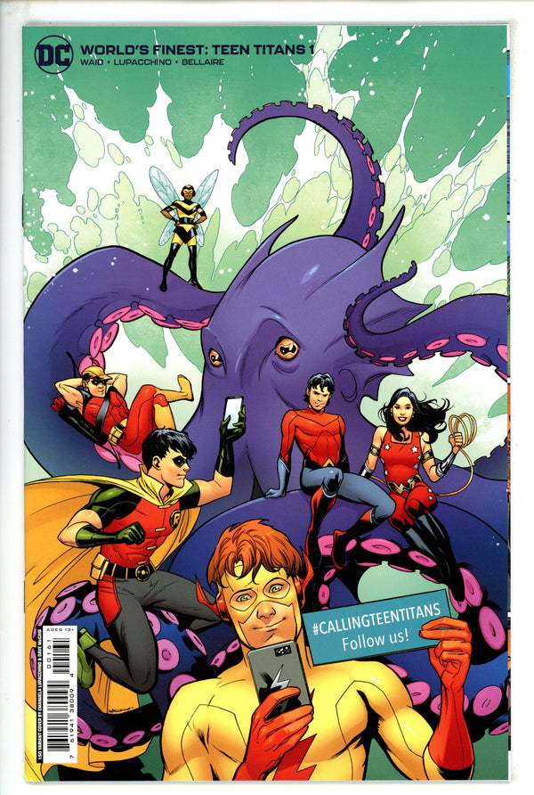Worlds Finest Teen Titans 1 Lupacchino Incentive Variant NM (2023)