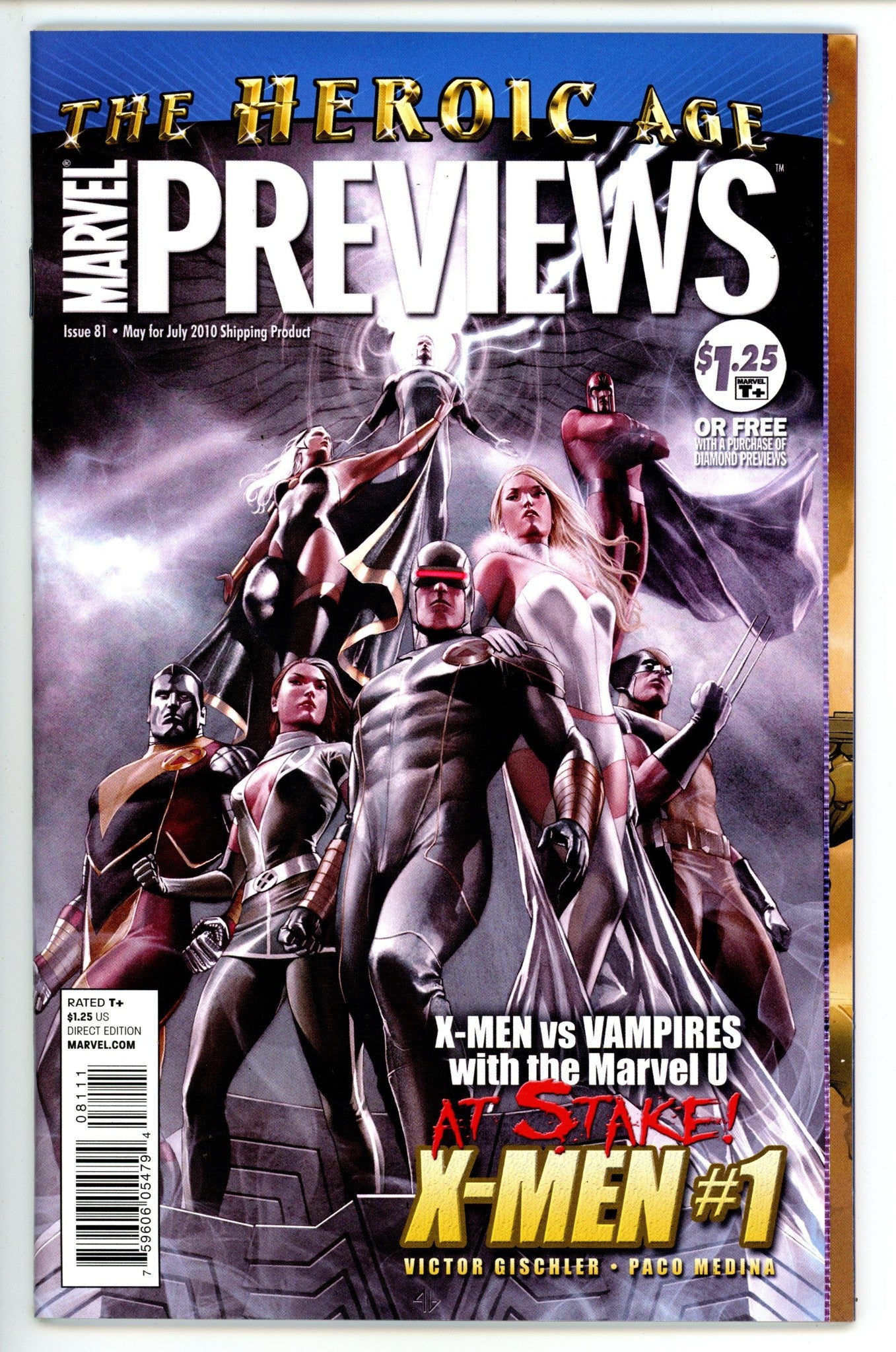 Marvel Previews Vol 1 81 High Grade (2010)