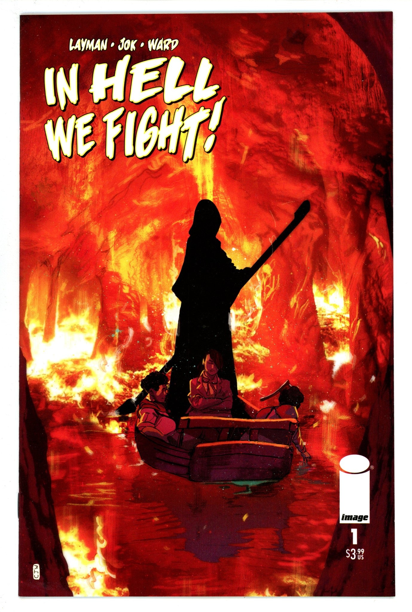 In Hell We Fight 1 High Grade (2023) Ward Variant 