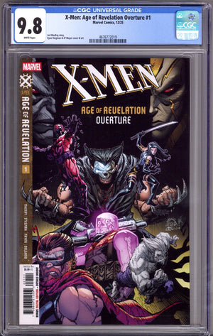 X-Men: Age of Revelation Overture 1 CGC 9.8 (NM/M) (2025)