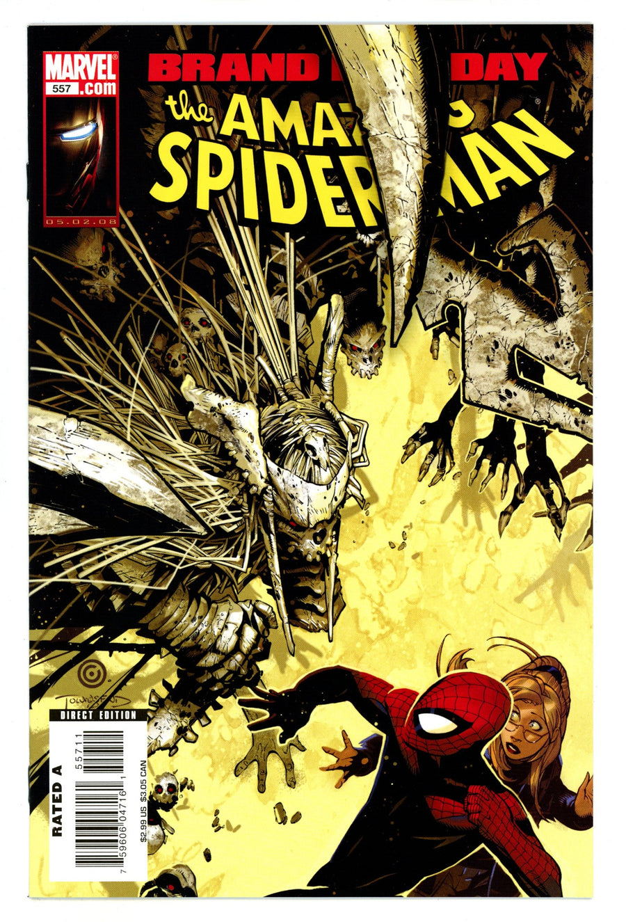 The Amazing Spider-Man Vol 2 557 High Grade (2008) 