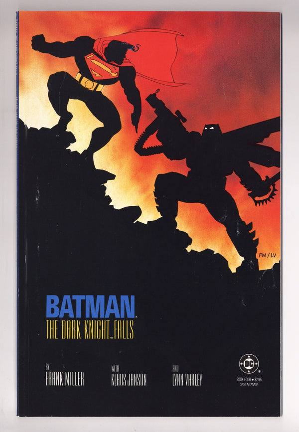 Batman: The Dark Knight 4 VF- (7.5) (1986)