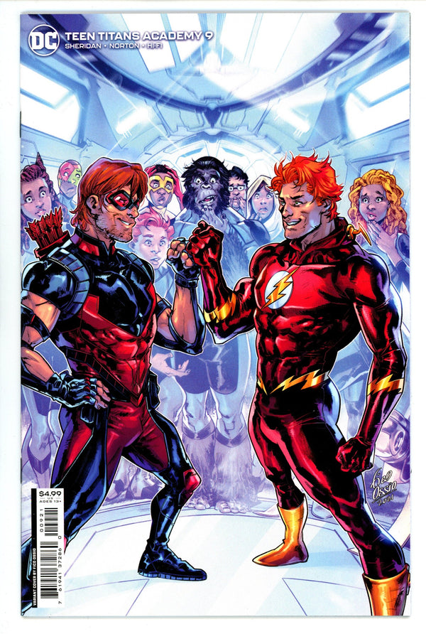 Teen Titans Academy 9 High Grade (2022) Ossio Variant