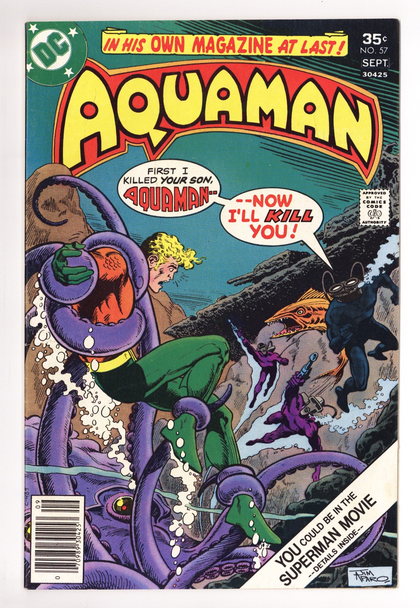 Aquaman Vol 1 57 Mid Grade (1977) 