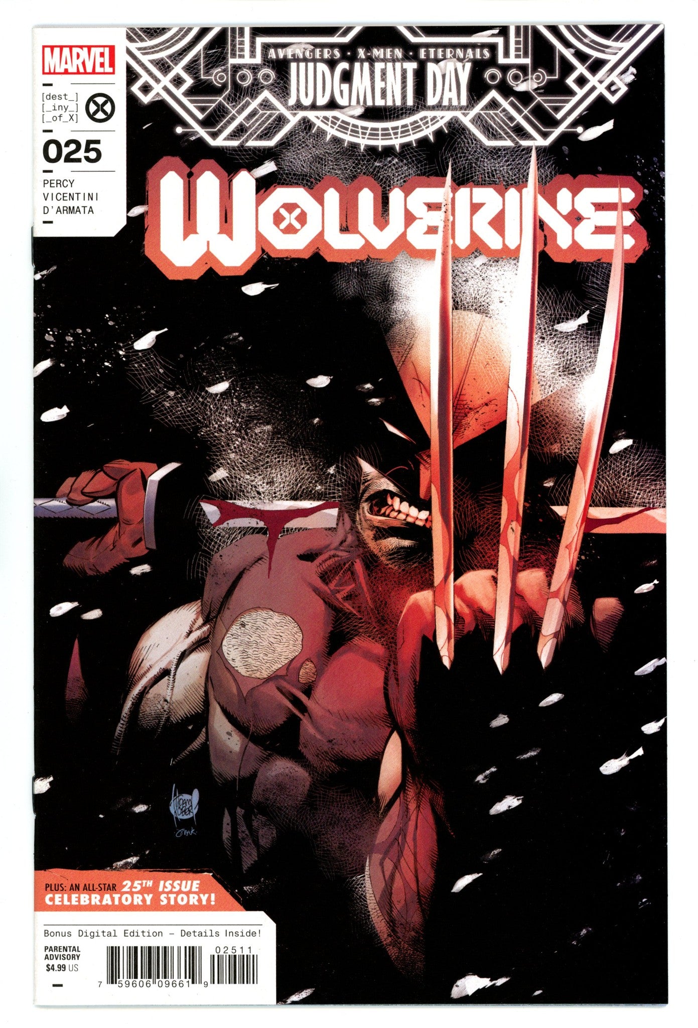 Wolverine Vol 7 25 High Grade (2022) 