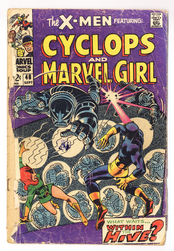 The X-Men Vol 1 48  PR (0.5) Back Cover Missing  (1968)