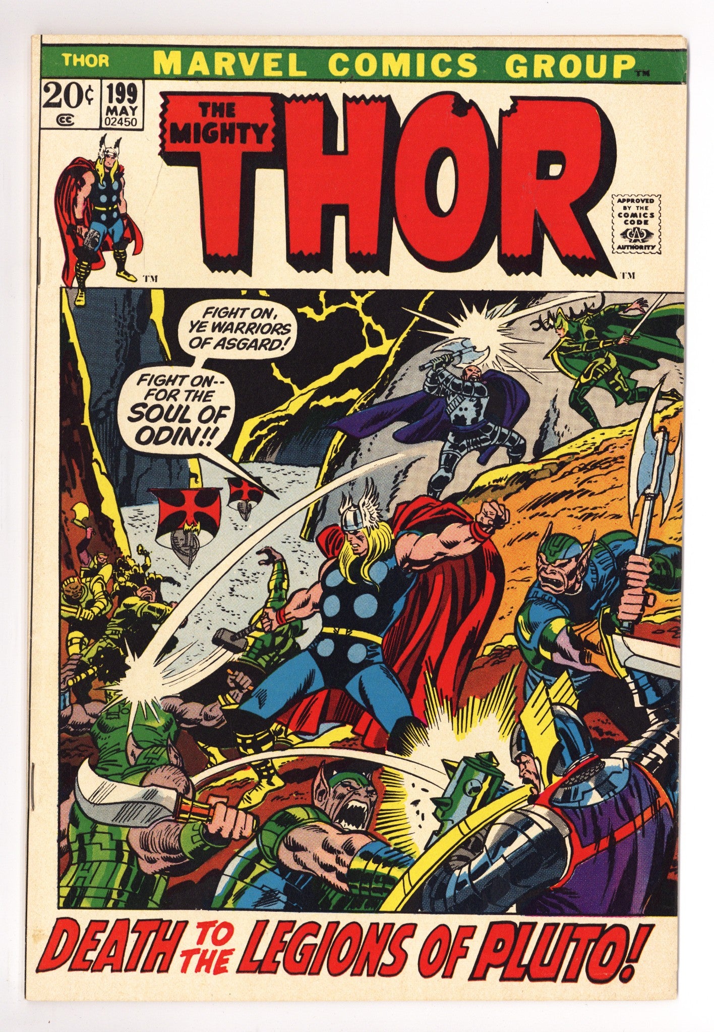 Thor Vol 1 199 FN+ (6.5) (1972) 
