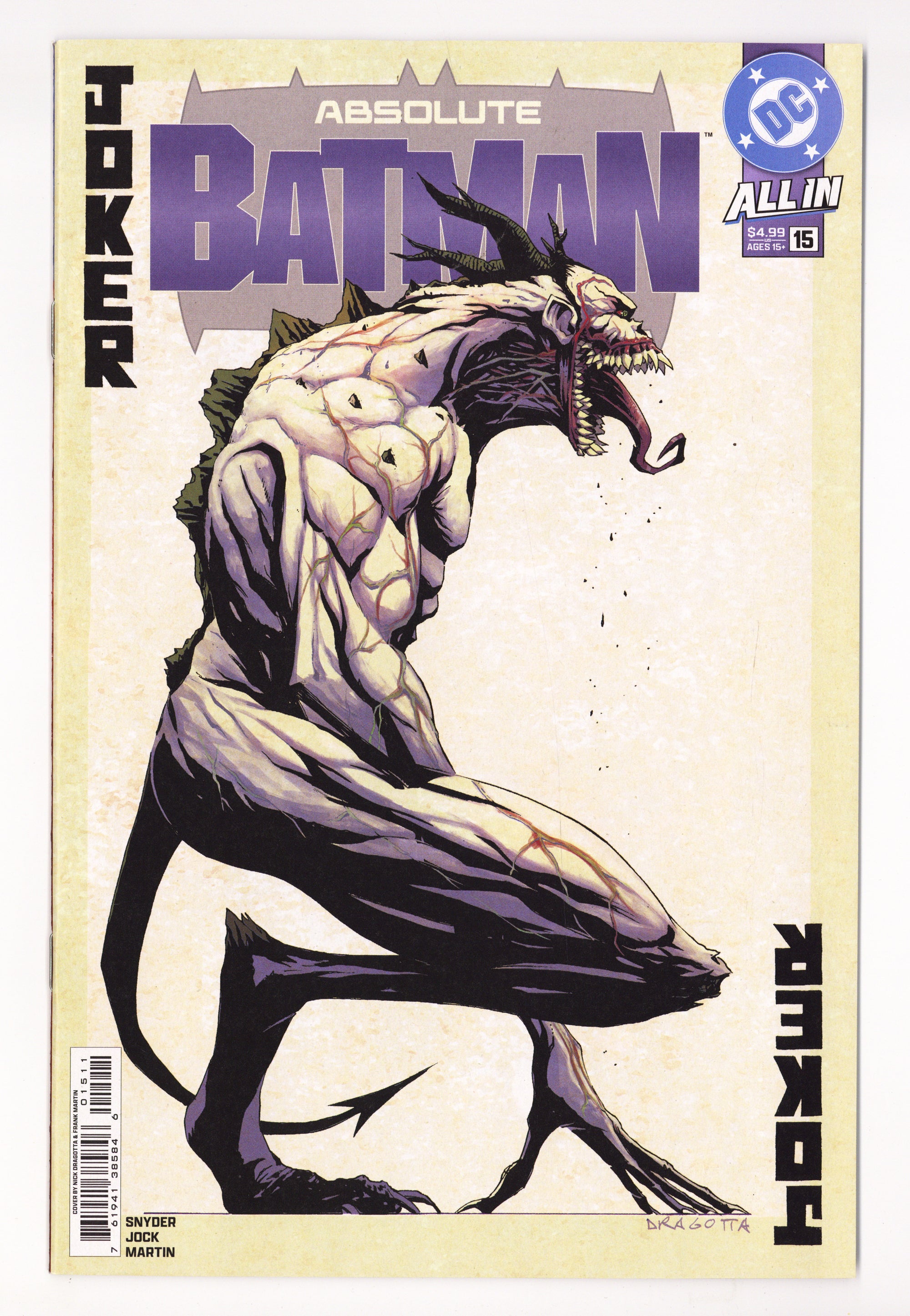 Absolute Batman 15 NM- (9.2) (2026) 