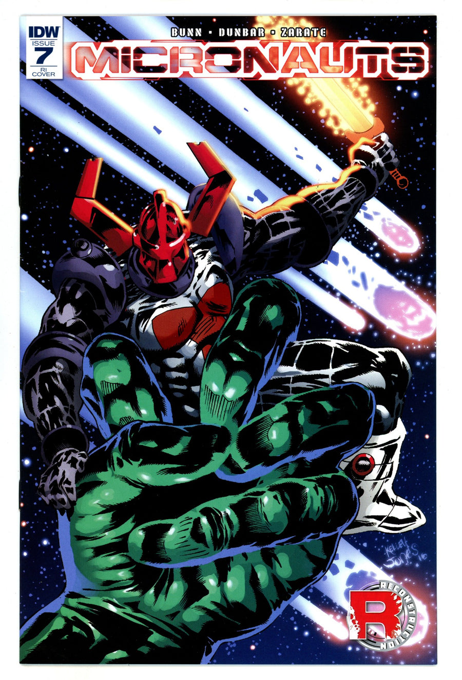 Micronauts 7 High Grade (2016) Jones Incentive Variant 