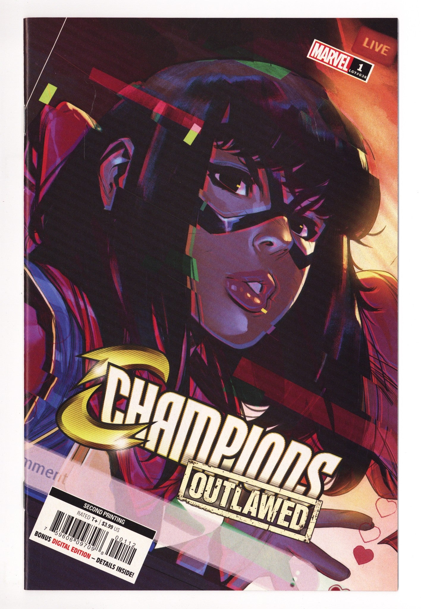 Champions Vol 4 1 (38) High Grade (2020) 2nd Print 