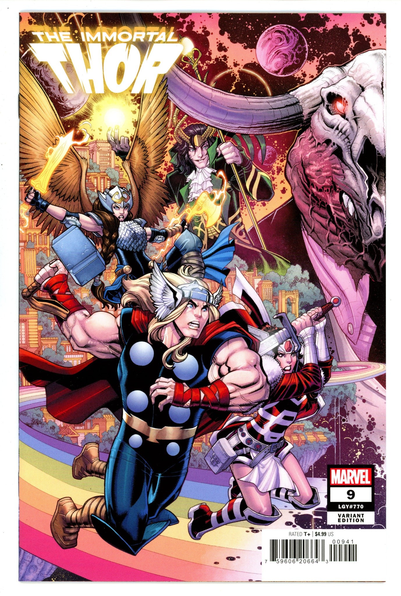 Immortal Thor 9 Bradshaw Connecting Variant (2024)
