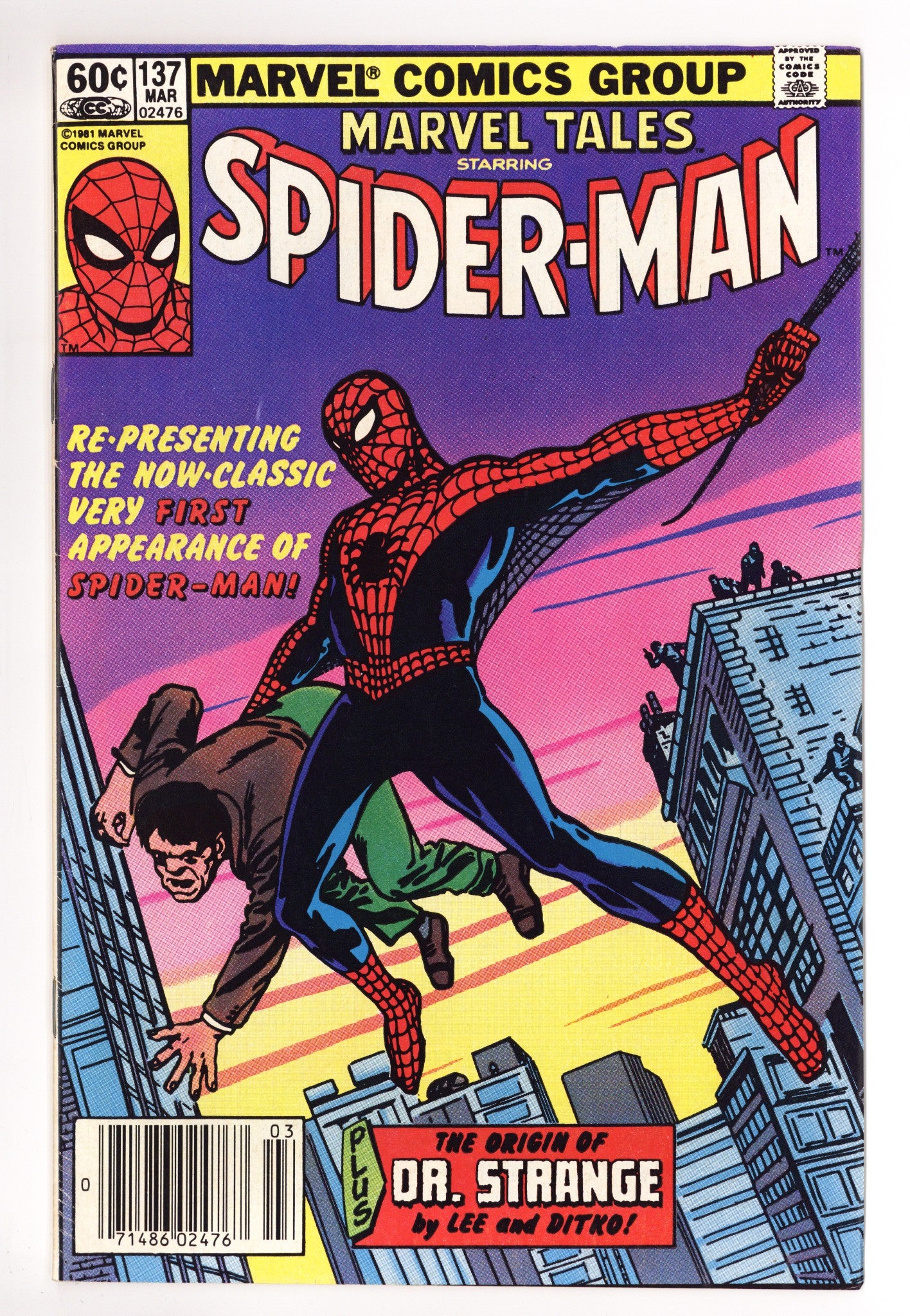 Marvel Tales Vol 2 137 FN+ (6.5) (1982) Newsstand 