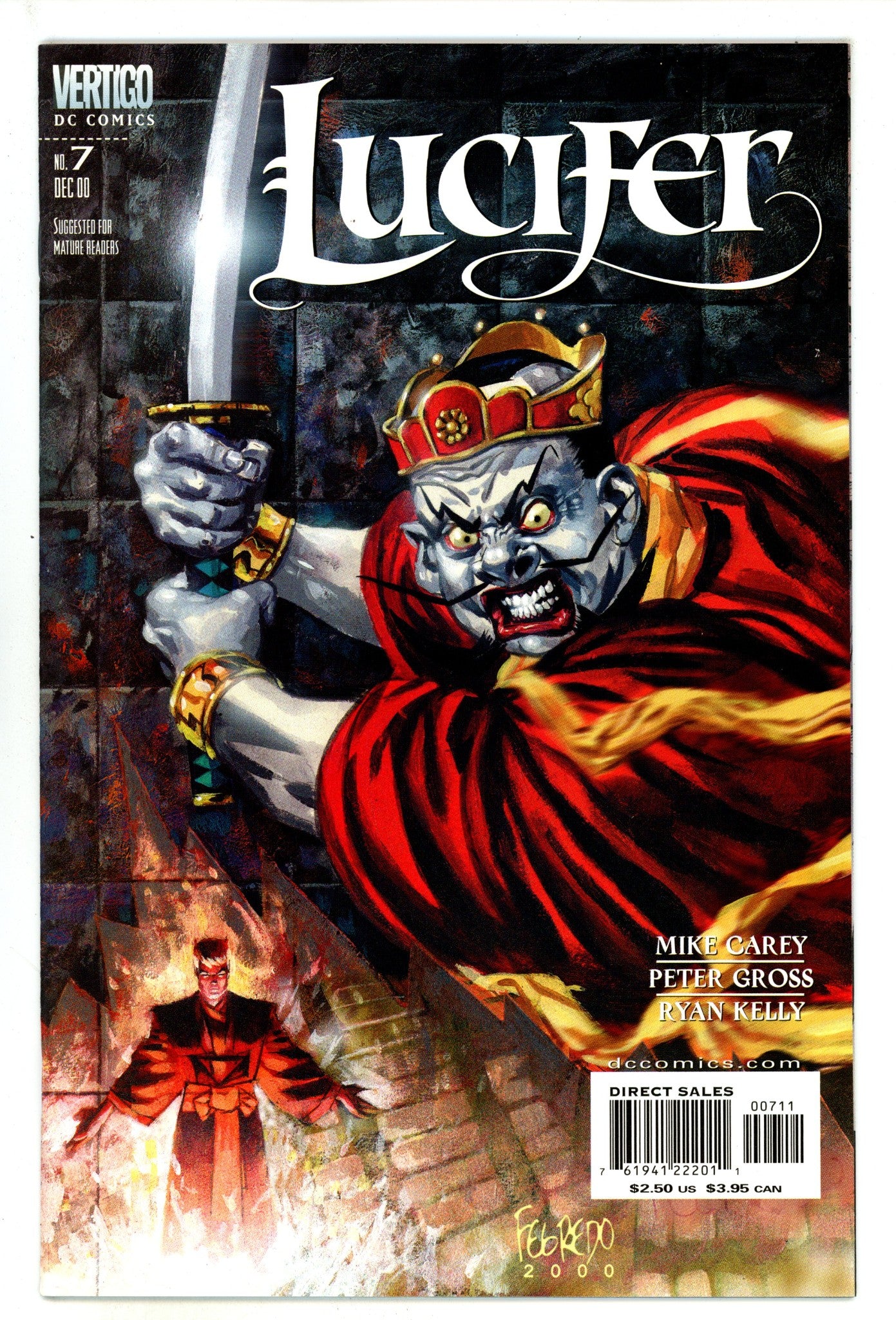 Lucifer Vol 1 7 High Grade (2000) 