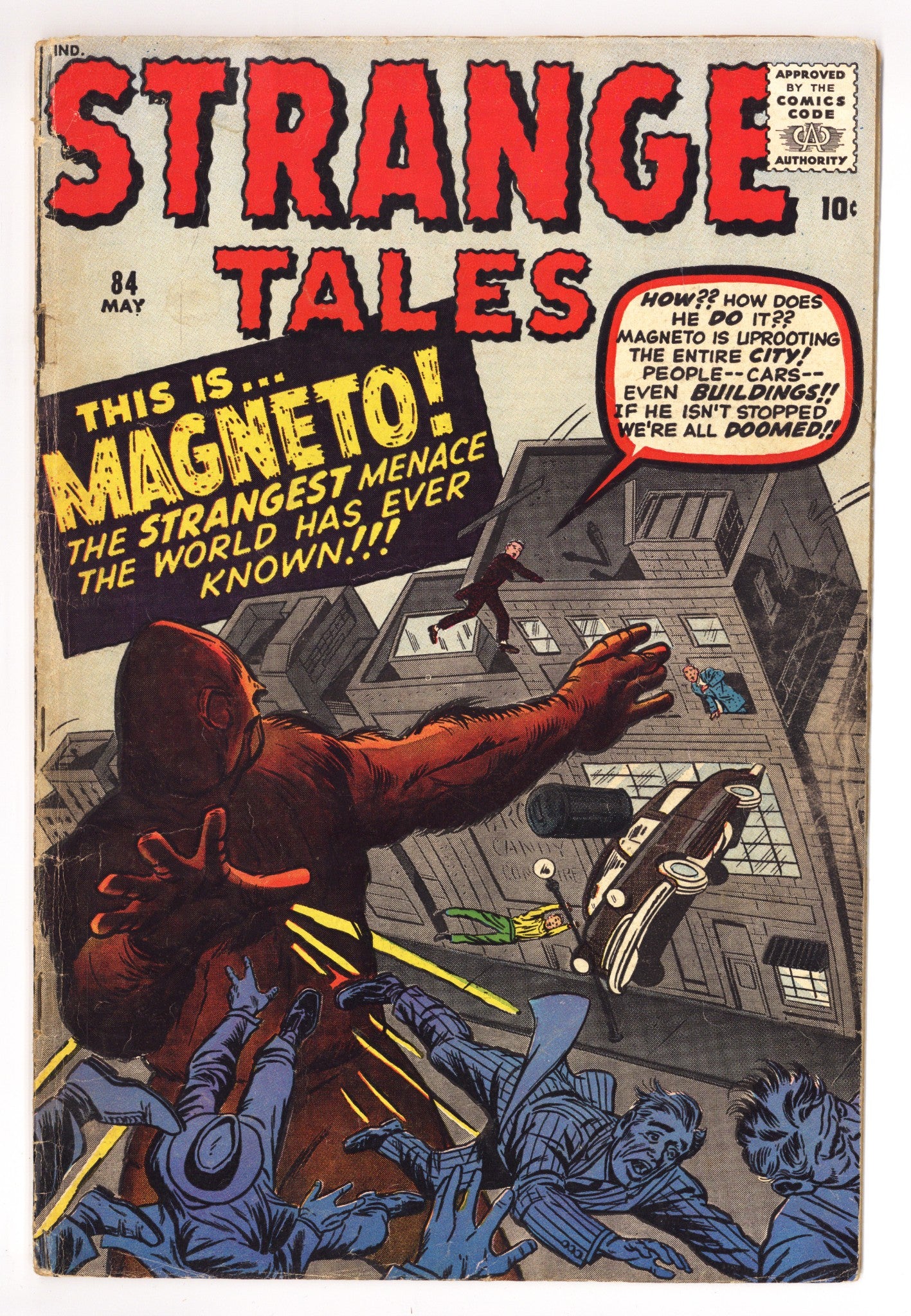 Strange Tales Vol 1 84 GD/VG (3.0) Extra Staples (1961) 