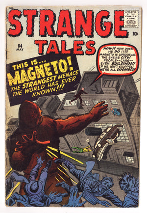 Strange Tales Vol 1 84 GD/VG (3.0) Extra Staples (1961)