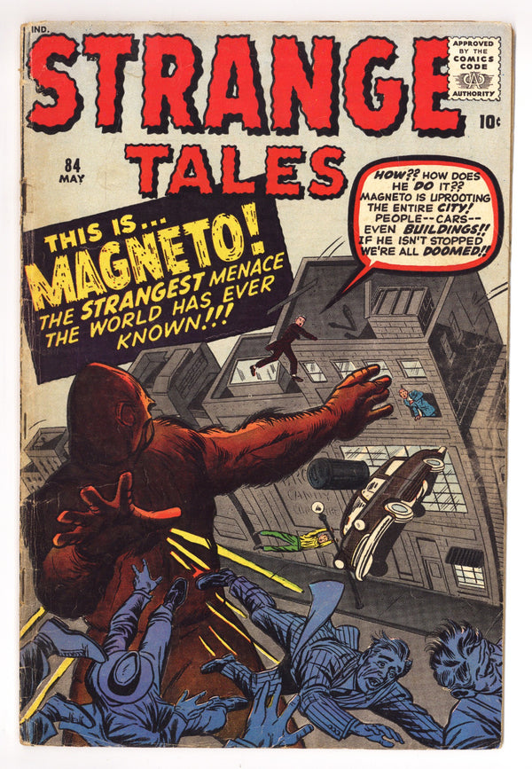 Strange Tales Vol 1 84 GD/VG (3.0) Extra Staples (1961)