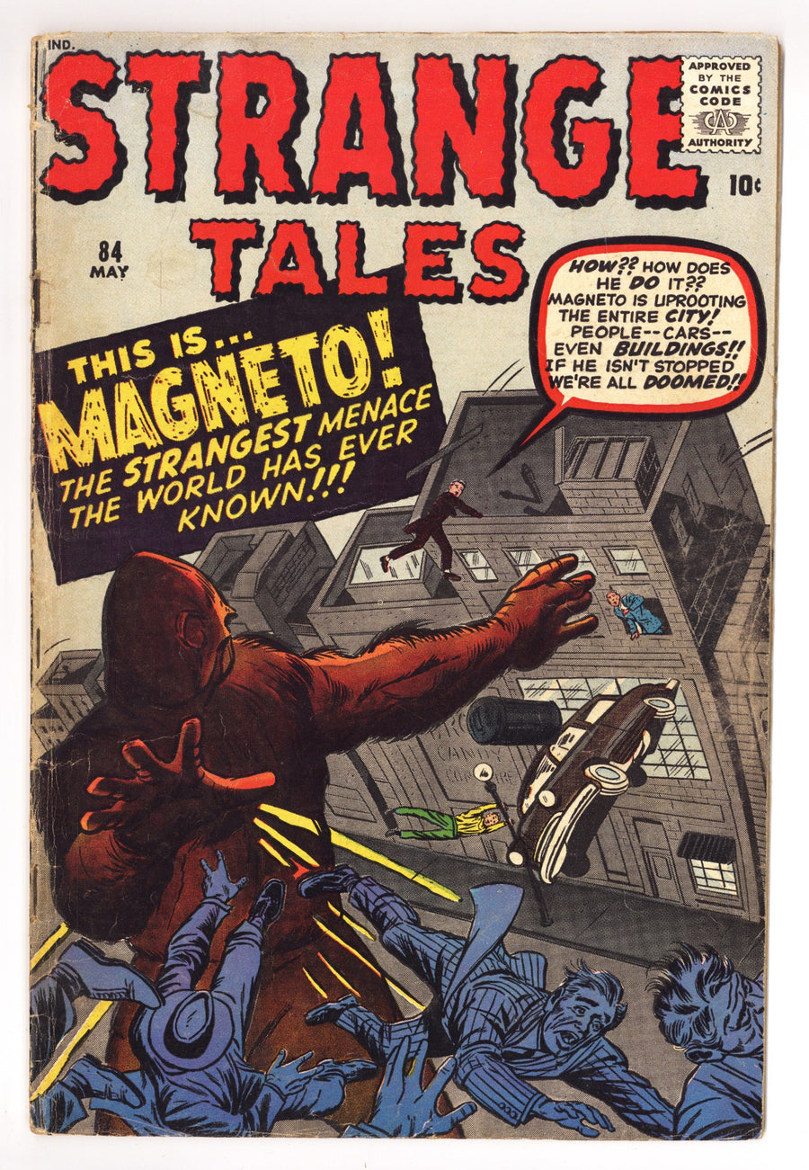 Strange Tales Vol 1 84 GD/VG (3.0) Extra Staples (1961) 