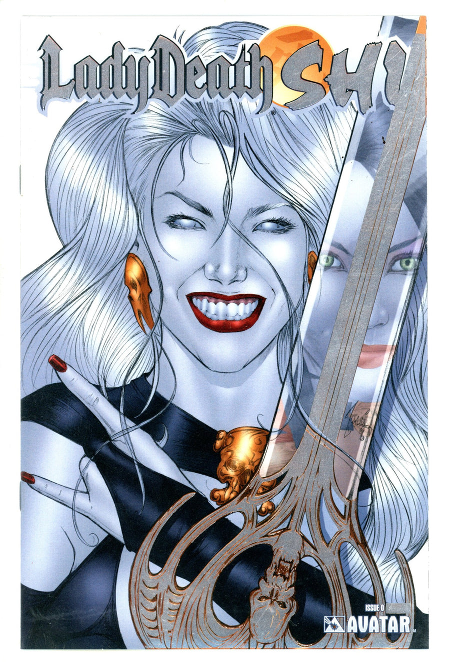 Lady Death / Shi 0 NM- (9.2) (2007) Tucci Silver Foil Variant 
