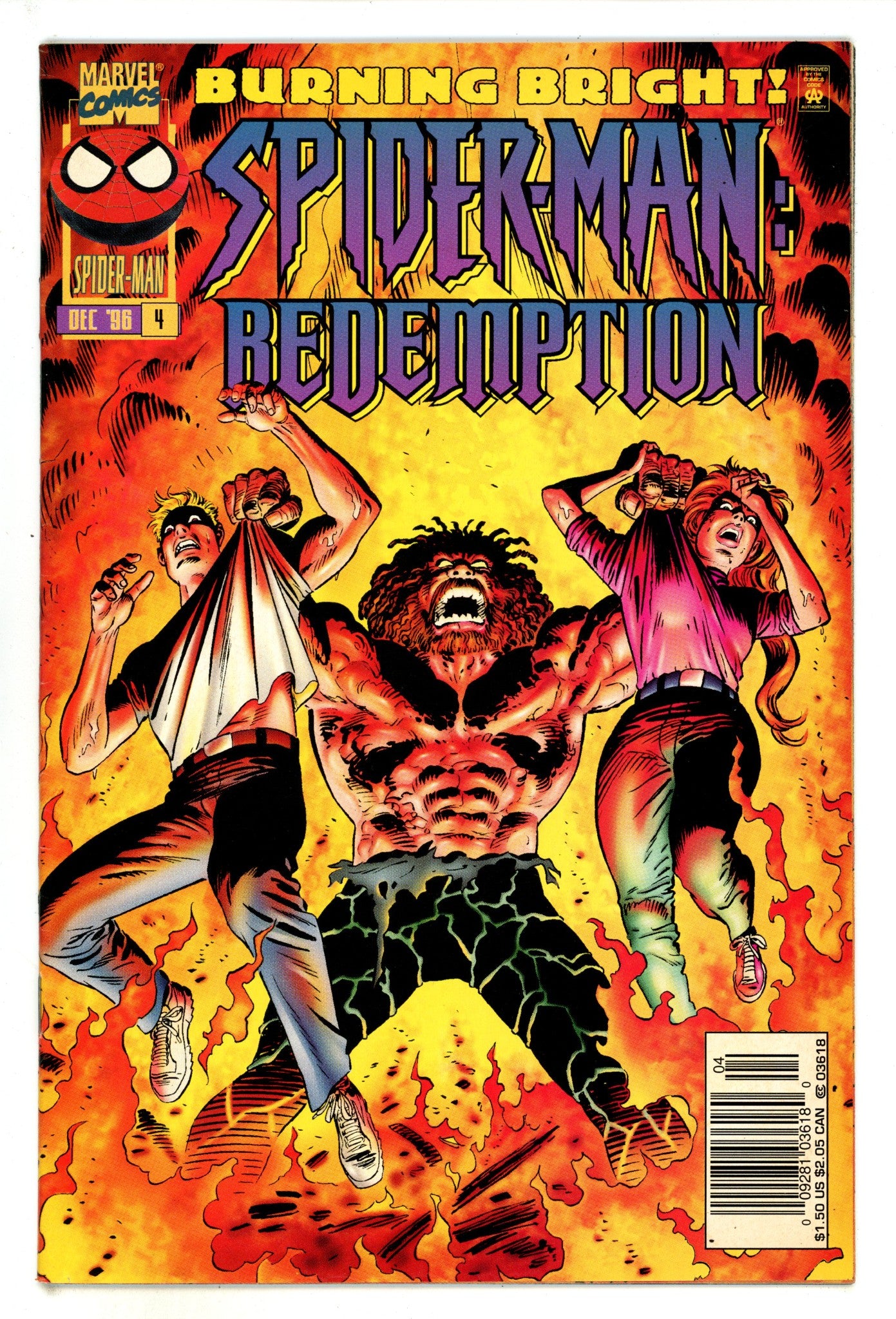 Spider-Man: Redemption 4 High Grade (1996) Newsstand 