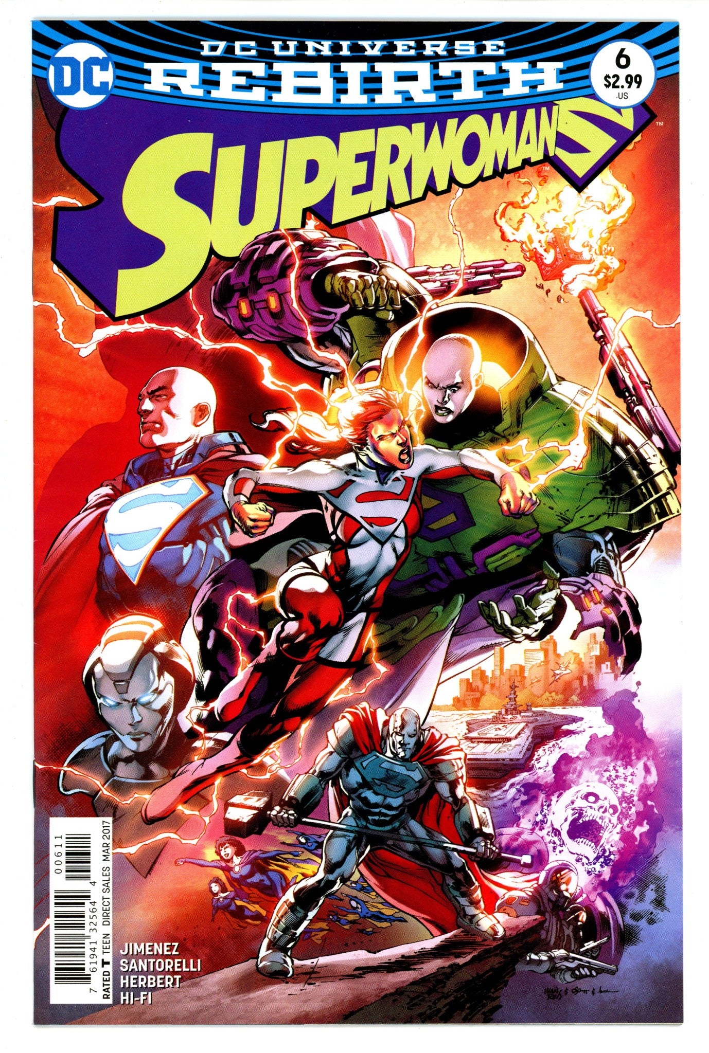 Superwoman Vol 1 6 High Grade (2017) 